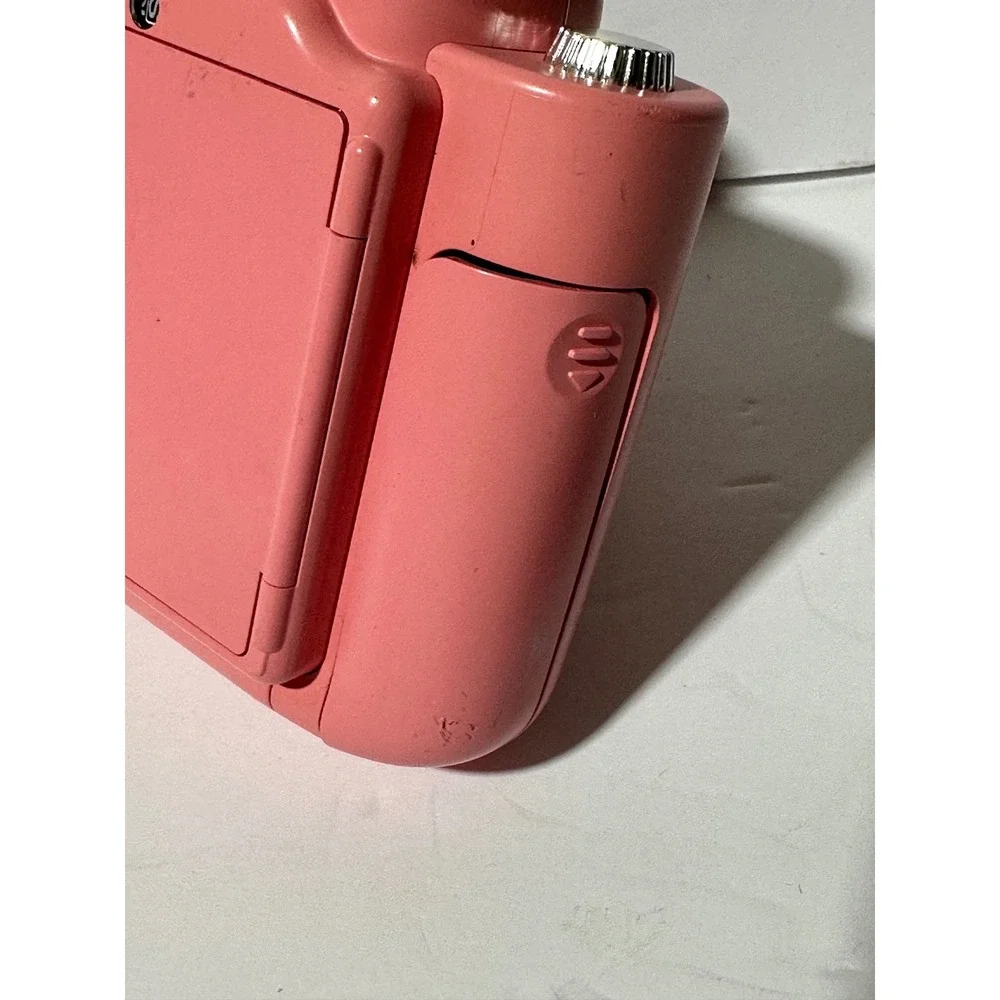 Sharper Image Instant Camera Pink 60mm Camera Untested for parts only